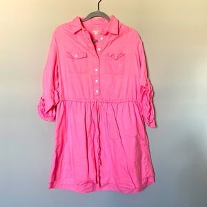 GAP dress. Neon pink. Size M (medium).